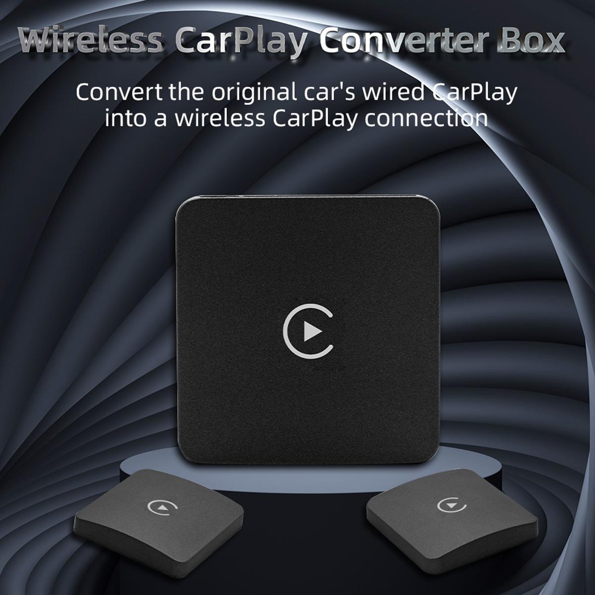 CarpartsX Wireless CarPlay & Android Auto Adapter – Bluetooth 5.0 CarPlay Box for Cars, Plug & Play Car Multimedia Converter