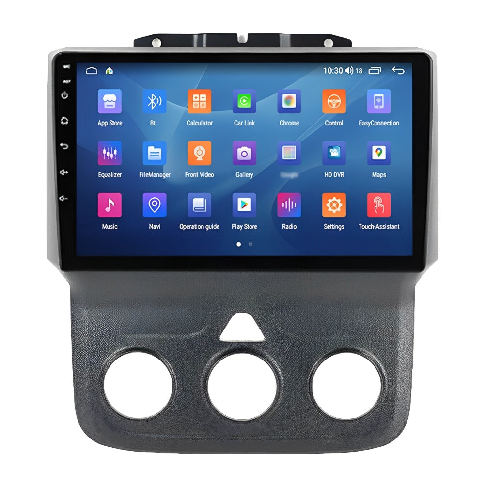 2+32G Android 13 Car Stereo for Ram 1500 2500 3500 (2013โ2019), 9 Inch Touchscreen Radio with CarPlay & Android Auto, Backup Camera, GPS, FM/RDS, DSP, SWC