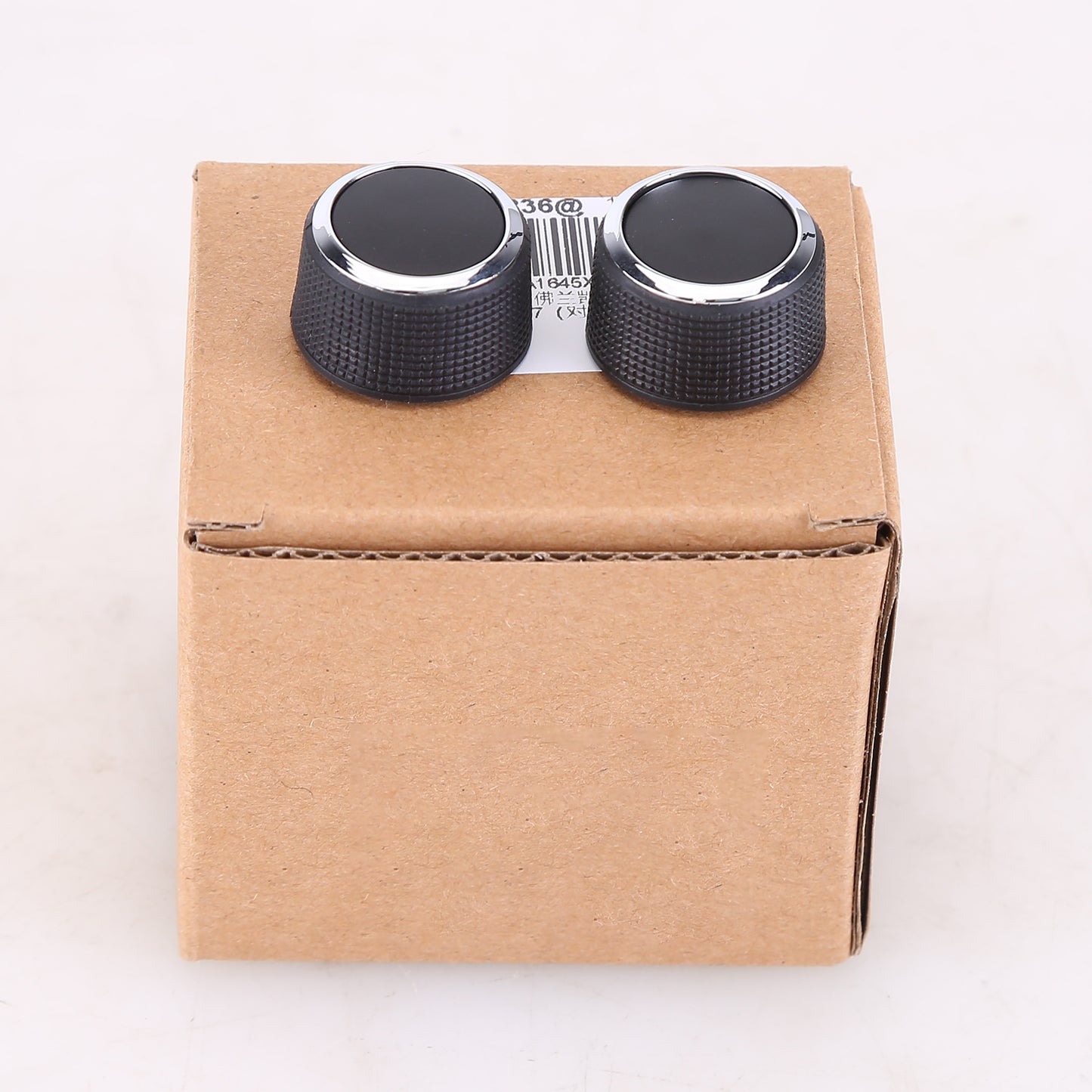 CarpartsX 2PCS Rear Audio Control Knobs Compatible with Escalade, Enclave, Tahoe, Chevrolet, GMC - Part# 22912547
