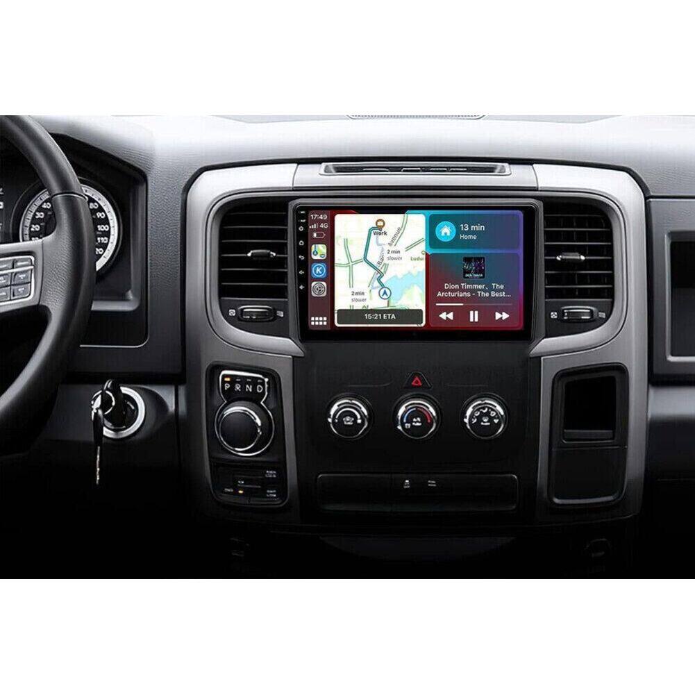 2+32G Android 13 Car Stereo for Ram 1500 2500 3500 (2013โ2019), 9 Inch Touchscreen Radio with CarPlay & Android Auto, Backup Camera, GPS, FM/RDS, DSP, SWC