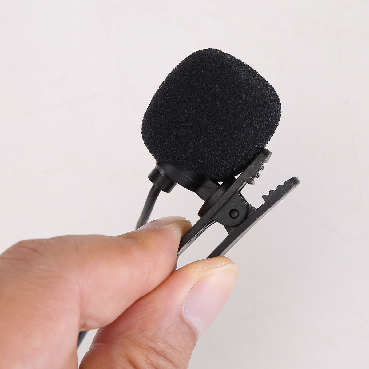 CarpartsX EKAT 3.5mm Car Microphone – Plug & Play Wired Mic with Lavalier Clip, Noise Reduction for Vehicle Head Unit, Stereo, and Radio Systems.