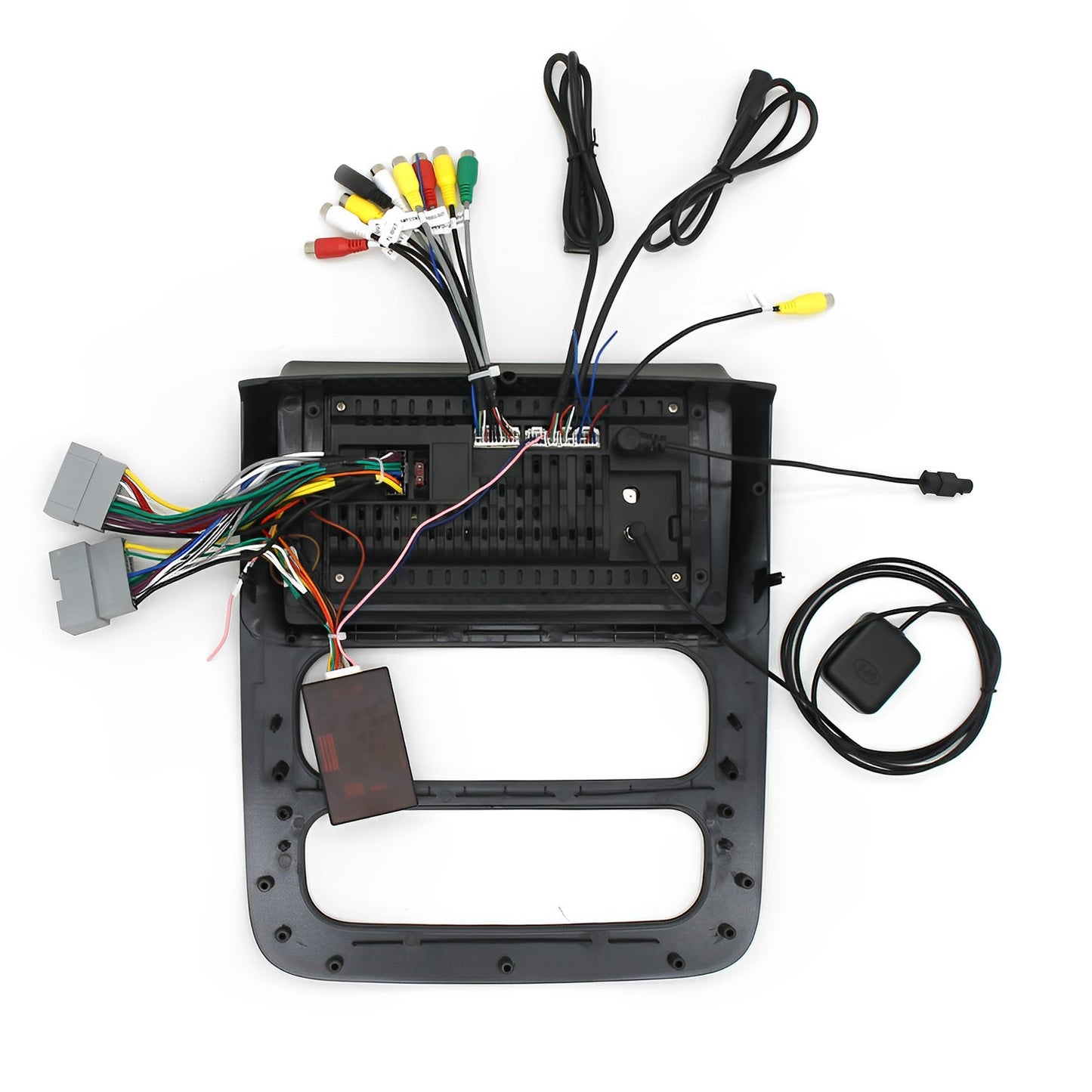 CarpartsX Android 13 カーステレオラジオ、2003-2005 RAM 1500/2500/3500 トラック用、9 インチ タッチスクリーン、ワイヤレス CarPlay & Android Auto、GPS、Bluetooth、Wi-Fi、AHD リアビュー カメラ & マイク (米国倉庫)