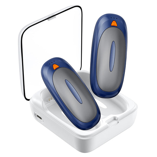 2 Pack Rechargeable Hand Warmers 2000mAh – Electric Portable Heater with 3 Heat Settings for Men & Women, Outdoor Winter Use