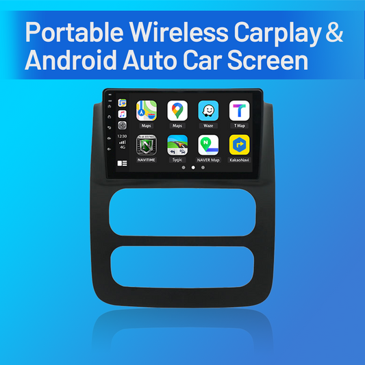 CarpartsX 9Inch Car Stereo Radio Car-play GPS Navigation Compatible forRAM 1500 2500 3500 Truck Applicable to 03-05 Dodge RAM Android 13 car navigation 9 inches - with carplay and Android auto function 4+64G+AHD camera+microphone2003-2005 Android 13