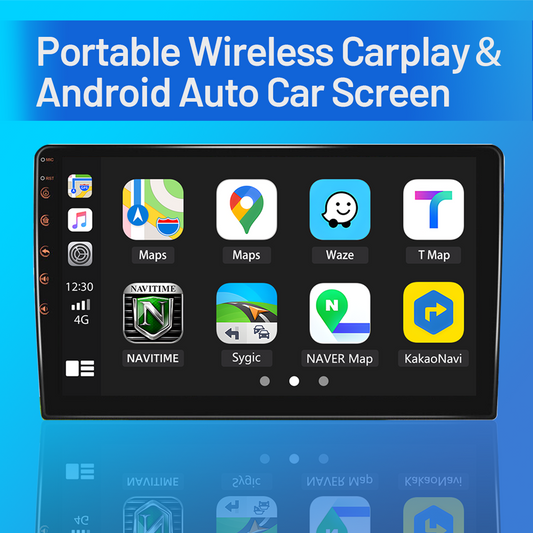 CarpartsX 2+32G Android 13 Car Stereo Radio for Hyundai Elantra 2007-2010, 9'' HD Touch Screen with Wireless CarPlay Android Auto, AHD Backup Camera, Mirror Link, GPS, WiFi, DSP