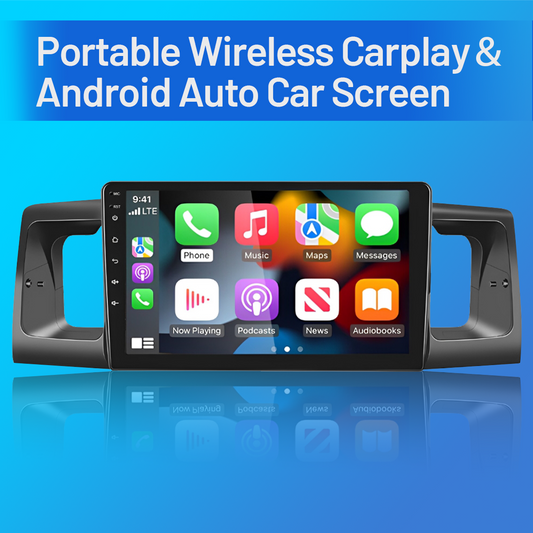 CarpartsX 2006-2013 Toyota Corolla Old Corolla Android 13 Car Navigation 9-inch - with CarPlay and Android Auto Function, 2+32GB (Gray Version)