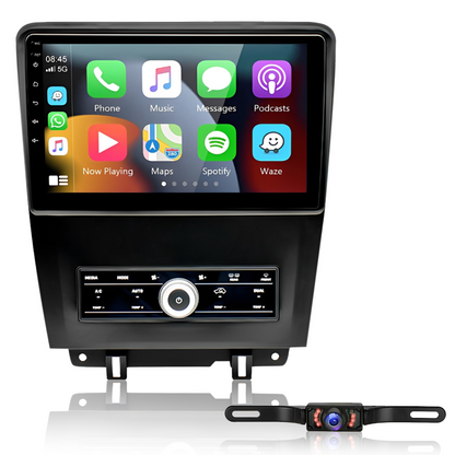 CarpartsX 10Inch Car Stereo Radio GPS Navigation 2+32G Compatible for Mustang 2010-2014 Android 13