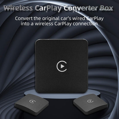 CarpartsX Wireless CarPlay & Android Auto Adapter – Bluetooth 5.0 CarPlay Box for Cars, Plug & Play Car Multimedia Converter