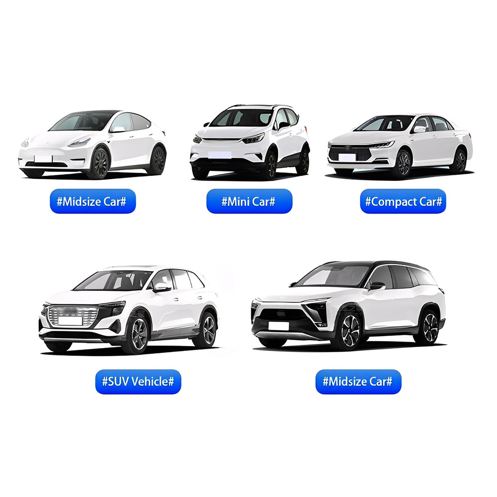 CarpartsX Foldable Anti-UV Windshield Sunshade, Heat Protective Car Umbrella for Front Window, Multipurpose for Sedan & SUVs, Automotive Exterior Accessories for Men & Women, Vehicle Car Stuff Magnetic Double Layer Car Window Shades