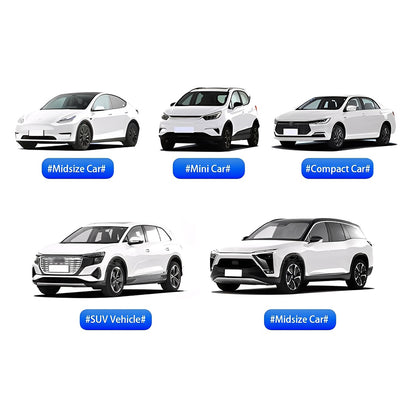 CarpartsX Foldable Anti-UV Windshield Sunshade, Heat Protective Car Umbrella for Front Window, Multipurpose for Sedan & SUVs, Automotive Exterior Accessories for Men & Women, Vehicle Car Stuff Magnetic Double Layer Car Window Shades