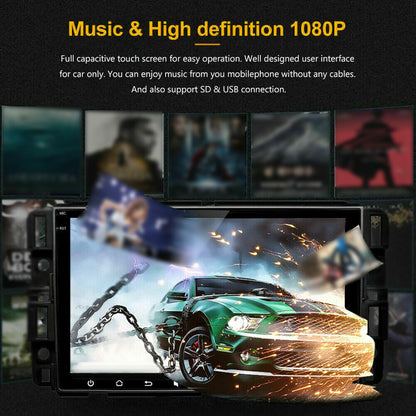 CarpartsX 8" Android 13 Car Stereo for Chevrolet/GMC/Buick - 2GB+32GB, Wireless CarPlay, Android Auto, GPS, Bluetooth, AHD Camera&Mic, SWC, WiFi