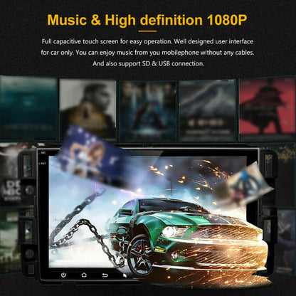 CarpartsX 8" Android 13 Car Stereo for Chevrolet/GMC/Buick - 2GB+32GB, Wireless CarPlay, Android Auto, GPS, Bluetooth, AHD Camera&Mic, SWC, WiFi