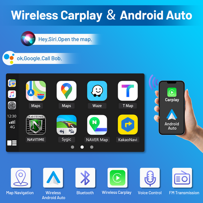 CarpartsX Android 13 Car Radio Stereo for Lexus IS250 IS300 IS200 IS220 IS350 2005-2012 Wireless CarPlay Android Auto GPS Navigation 10 inch Touch Screen Bluetooth WiFi Unit Back Camera