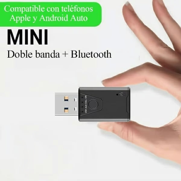 CarpartsX Mini Wireless CarPlay Adapter
