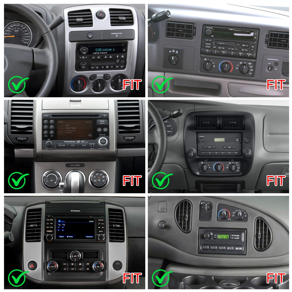 7" Android 13 Car Stereo for Qashqai 2007-2011, Frontier 2001-2011, Juke 2010-2011 – GPS Navigation, WiFi, Bluetooth, CarPlay & Android Auto