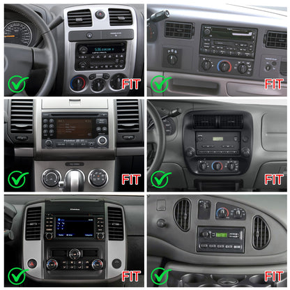 7" Android 13 Car Stereo for Qashqai 2007-2011, Frontier 2001-2011, Juke 2010-2011 – GPS Navigation, WiFi, Bluetooth, CarPlay & Android Auto