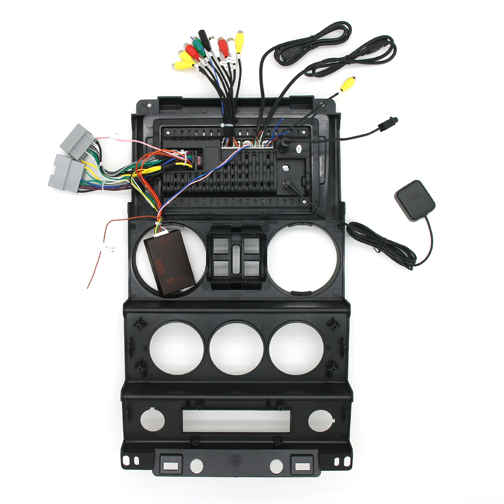 CarpartsX 9inch Car Stereo Radio Car-play GPS Wifi Compatible forWrangler JK 4-door 2007-2012 Android 13