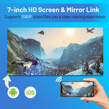 CarpartsX 4+64G Android 13 Car Stereo Radio GPS AHD Camera Microphone Compatible for CHRYSLER Chrysler 2007-2017