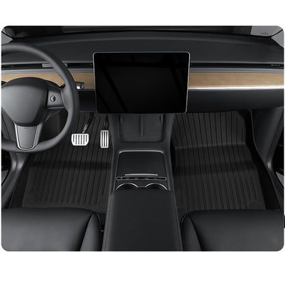 CarpartsX Foot Mat All Weather Rubber Car Floor Mats Compatible for 2020-2023 M-o-d-e-l 3
