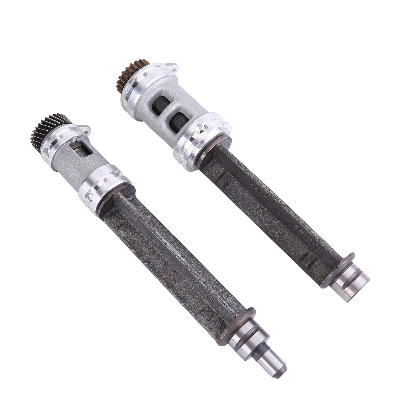 CarpartsX 2pcs Locking Torn Compensation Shaft Inlet and Exhaust Compatible for A3 A4 A6 Q3 Q5 TT Golf V Passat T5 06H198205A 06H198205C