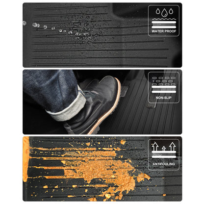 CarpartsX Foot Mat All Weather Rubber Car Floor Mats Compatible for 2020-2023 M-o-d-e-l 3