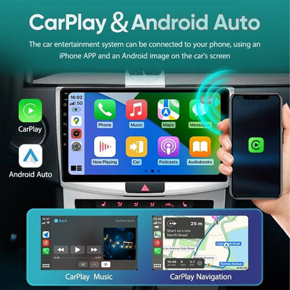 CarpartsX Android 13 Car Stereo for Honda Accord (2008-2013) - 10.1" IPS Touch Screen, CarPlay, Android Auto, 2GB+32GB, AHD Camera, SWC, MirrorLink