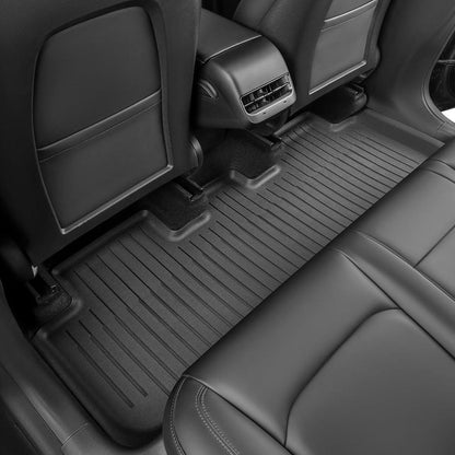 CarpartsX Premium 2021-2023 Tesla Model 3 Floor Mats 6-Piece Set | Extra-Thick TPE All-Weather Liners | Custom Fit, Pet & Child-Friendly Protection