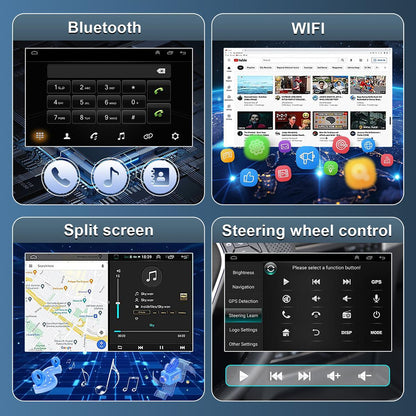 7" Android 13 Car Stereo for Toyota 4Runner 2003–2009 – 4GB+64GB, CarPlay & Android Auto, GPS, WiFi, Bluetooth, FM/RDS, SWC, AHD Camera