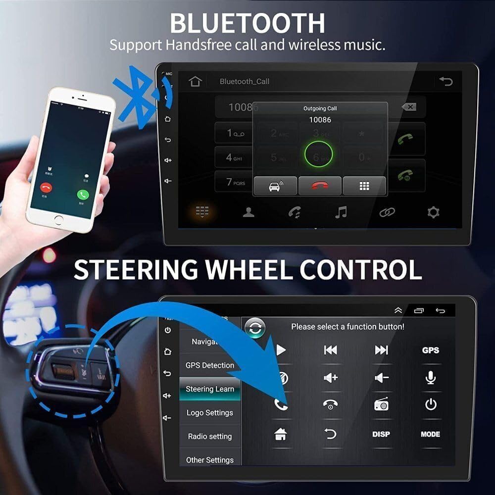 CarpartsX 10Inch Car Stereo Radio Car-play GPS Navi Compatible for Hyundai Creta ix25 2015-2019 Android 14