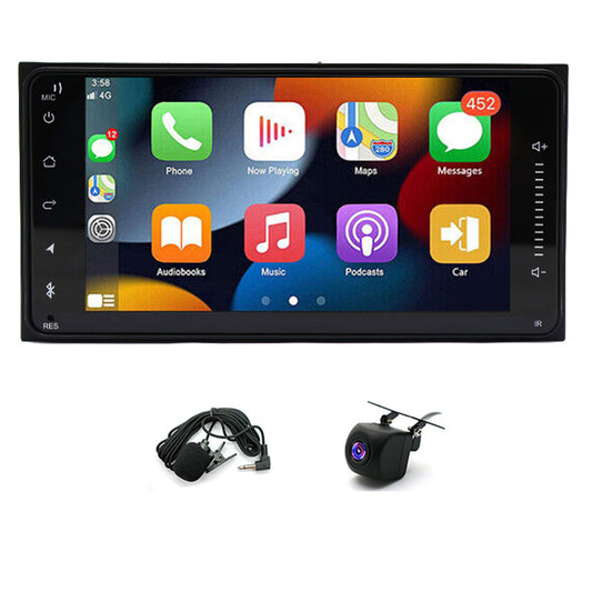 CarpartsX 7" Android 13 Car Stereo for Toyota 4Runner, Camry, RAV4, FJ Cruiser - Wireless CarPlay, GPS, BT, 2+32GB, AHD Camera&Mic CarPlay Wireless