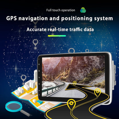 CarpartsX Android 13 Touch Scree Double 2DIN Rotatable Car Stereo Radio GPS WIFI BT