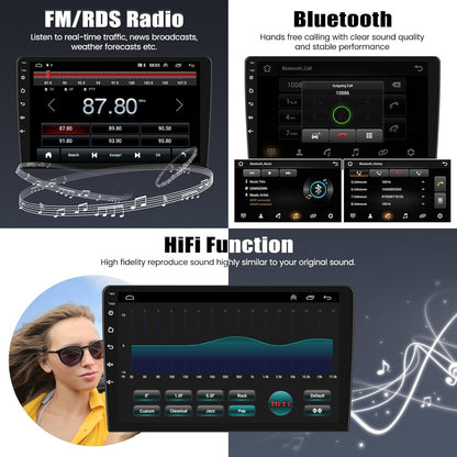 CarpartsX Android 14 Car Stereo for Honda Accord VI 1998-2002 with Wireless Carplay&Android Auto