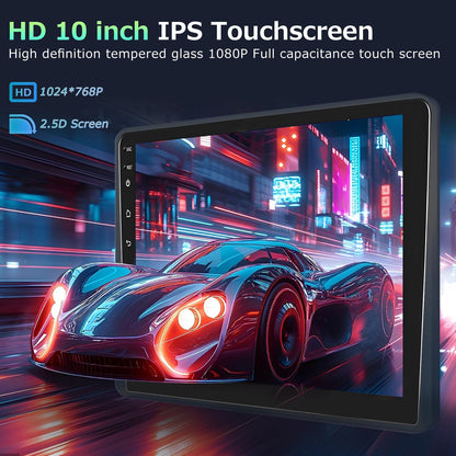 CarpartsX Android 13.0 Double Din Car Stereo Radio for Jeep Grand Cherokee 2004-2007 2+32GB