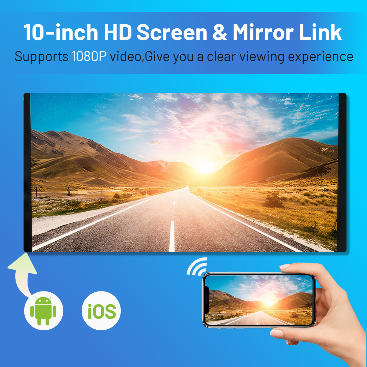 CarpartX 03-07 Honda Accord 7th Generation Android 13 Car Navigation 10 Inch Built-in Carplay + Android Auto / 2 + 32G + Four Light Camera