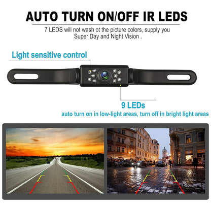 CarpartsX License Plate Backup Camera