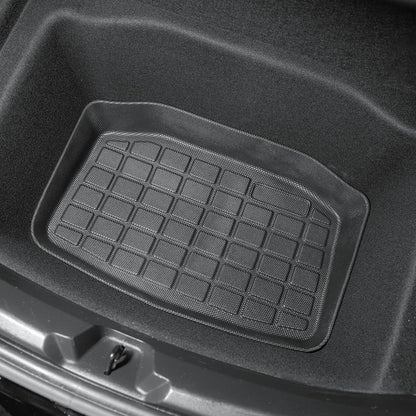 CarpartsX Premium 2021-2023 Tesla Model 3 Floor Mats 6-Piece Set | Extra-Thick TPE All-Weather Liners | Custom Fit, Pet & Child-Friendly Protection