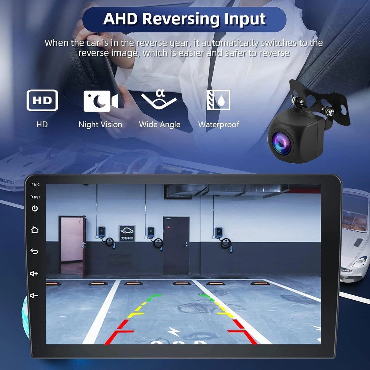 7" Android 13 Car Stereo for Qashqai 2007-2011, Frontier 2001-2011, Juke 2010-2011 – GPS Navigation, WiFi, Bluetooth, CarPlay & Android Auto