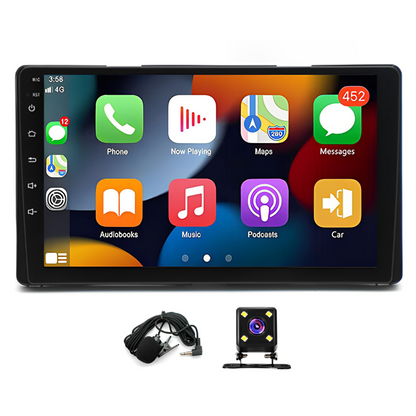9" Android 13 Car Stereo for Toyota Sienna 2015-2018 – 2GB+32GB, Apple CarPlay & Android Auto, GPS, Bluetooth, WiFi, SWC, 4-LED Backup Camera