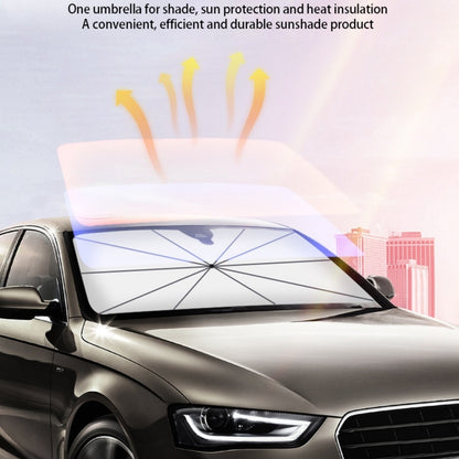 CarpartsX Foldable Anti-UV Windshield Sunshade, Heat Protective Car Umbrella for Front Window, Multipurpose for Sedan & SUVs, Automotive Exterior Accessories for Men & Women, Vehicle Car Stuff Magnetic Double Layer Car Window Shades