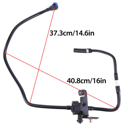 CarpartsX For Ford Fiesta 1.6L Fuel Line Fuel Evaporative Emissions Line Hose D2BZ-9C047-F