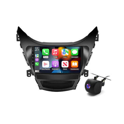 CarpartsX 11-13 Hyundai Elantra Android 13 car navigation 9 inches built-in Carplay + Android auto / 2 + 32G + AHD camera