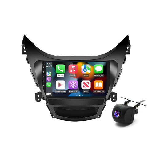 CarpartsX 11-13 Hyundai Elantra Android 13 car navigation 9 inches built-in Carplay + Android auto / 2 + 32G + AHD camera