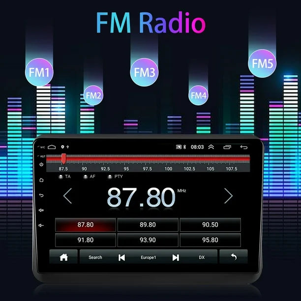 CarpartsX 9" Wireless Carplay Android Auto Car Radio for Chrysler 200 200C 200S 2015-2019 Android13 Stereo with Touch Screen Support SWC WiFi DSP Bluetooth 4+64G