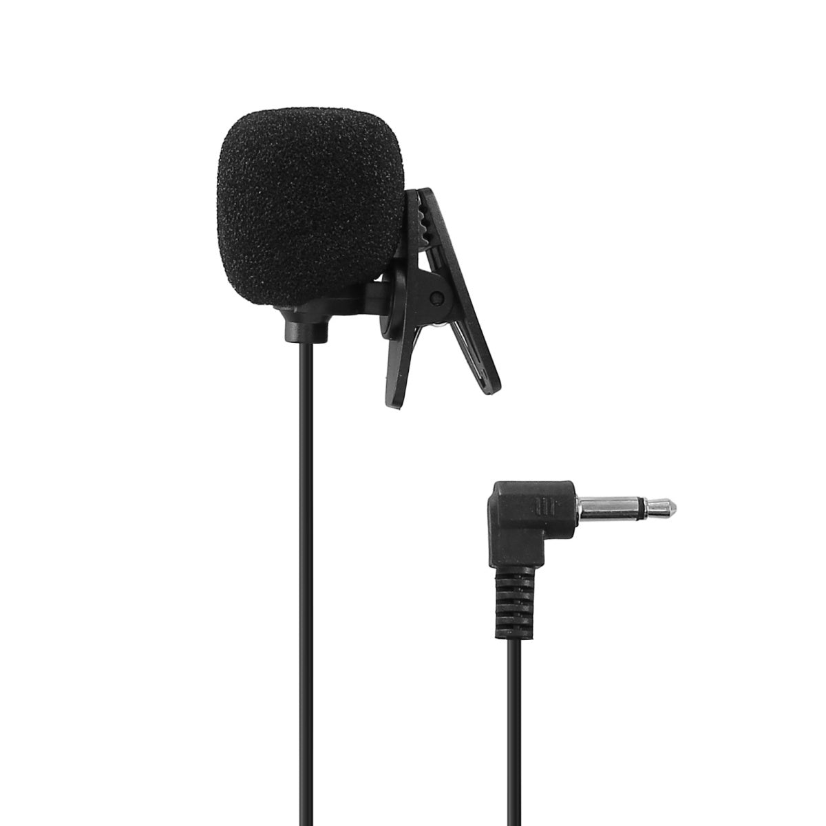 CarpartsX EKAT 3.5mm Car Microphone – Plug & Play Wired Mic with Lavalier Clip, Noise Reduction for Vehicle Head Unit, Stereo, and Radio Systems.