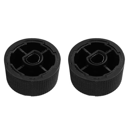 CarpartsX 2PCS Rear Audio Control Knobs Compatible with Escalade, Enclave, Tahoe, Chevrolet, GMC - Part# 22912547