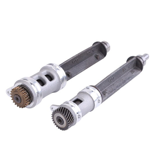 CarpartsX 2pcs Locking Torn Compensation Shaft Inlet and Exhaust Compatible for A3 A4 A6 Q3 Q5 TT Golf V Passat T5 06H198205A 06H198205C
