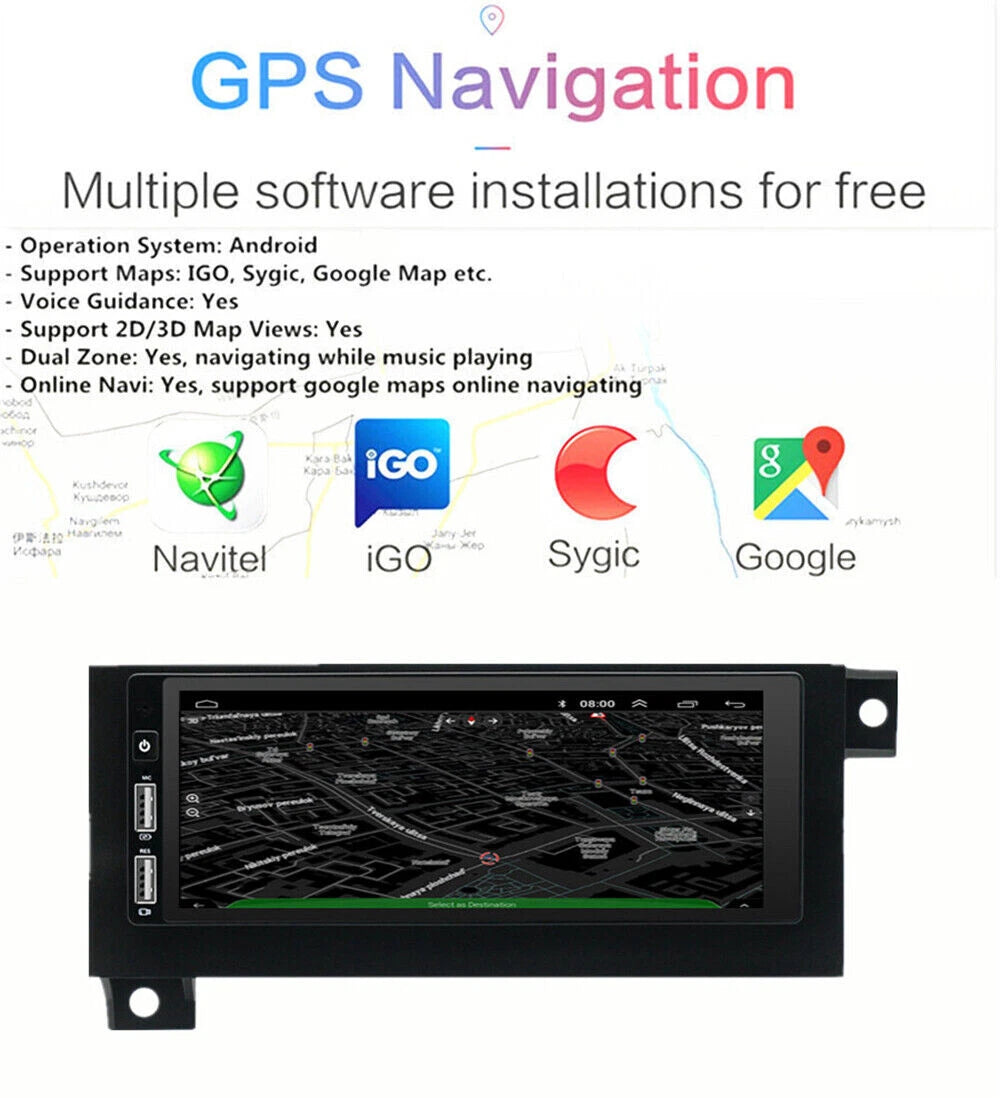 CarpartsX Android 14 Car Stereo For Chrysler Town & Country 1990-2000 Car Stereo Radio Android Touch Screen Carplay Multimedia Player 4+64GB