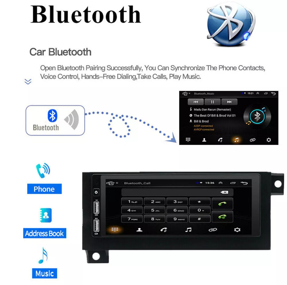 CarpartsX Android 14 Car Stereo For Chrysler Town & Country 1990-2000 Car Stereo Radio Android Touch Screen Carplay Multimedia Player 4+64GB